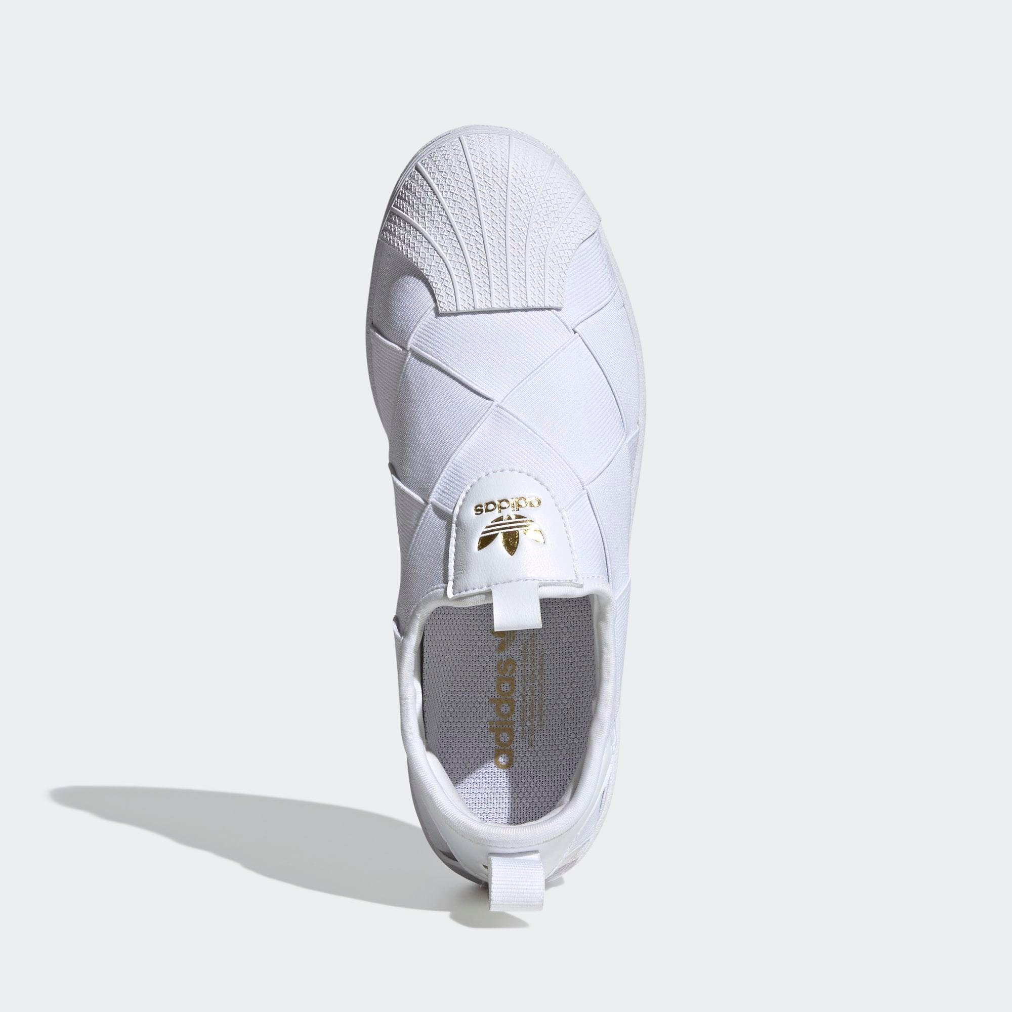 Superstar slip on gold sale