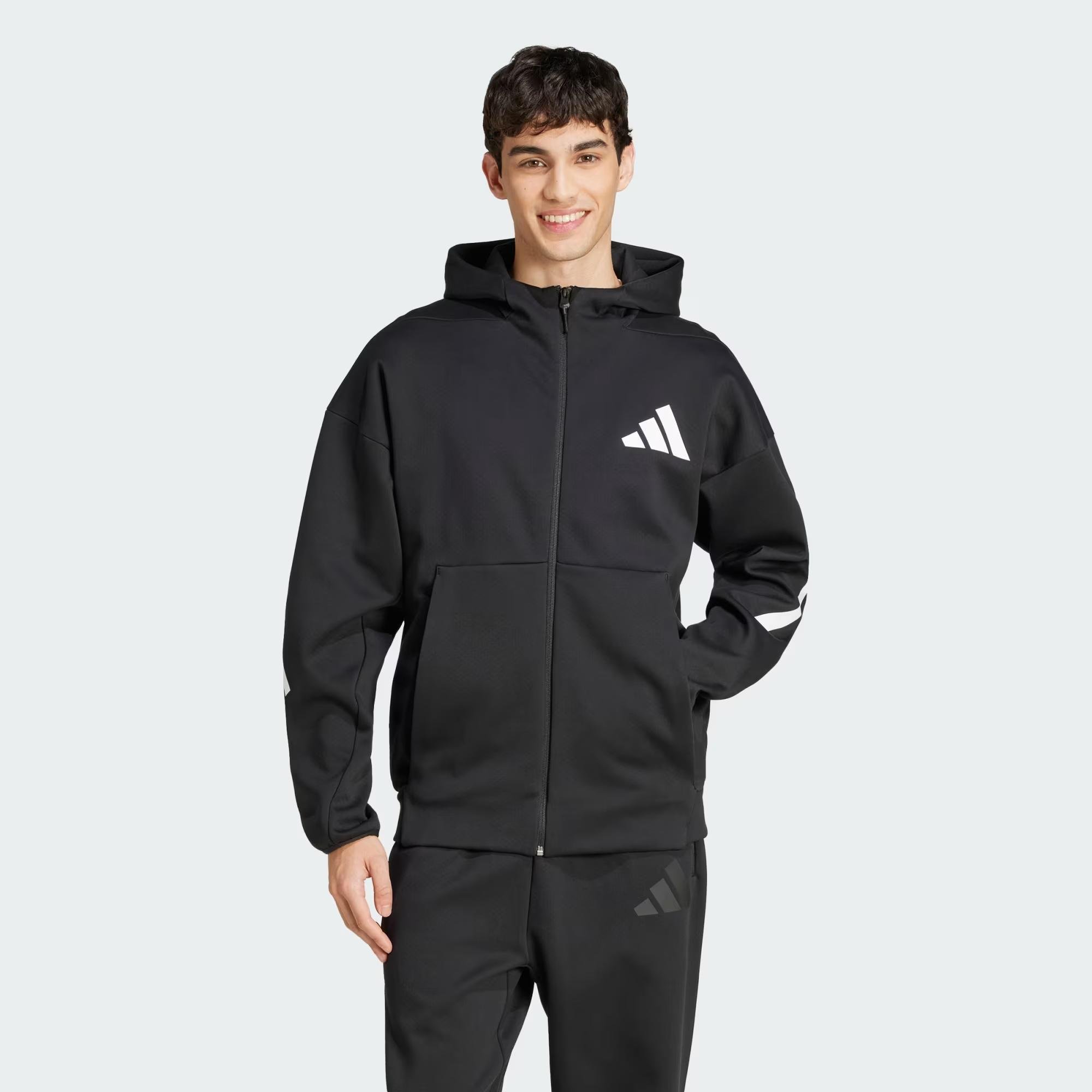 adidas Z.N.E. Full Zip Erkek Sweatshirt
