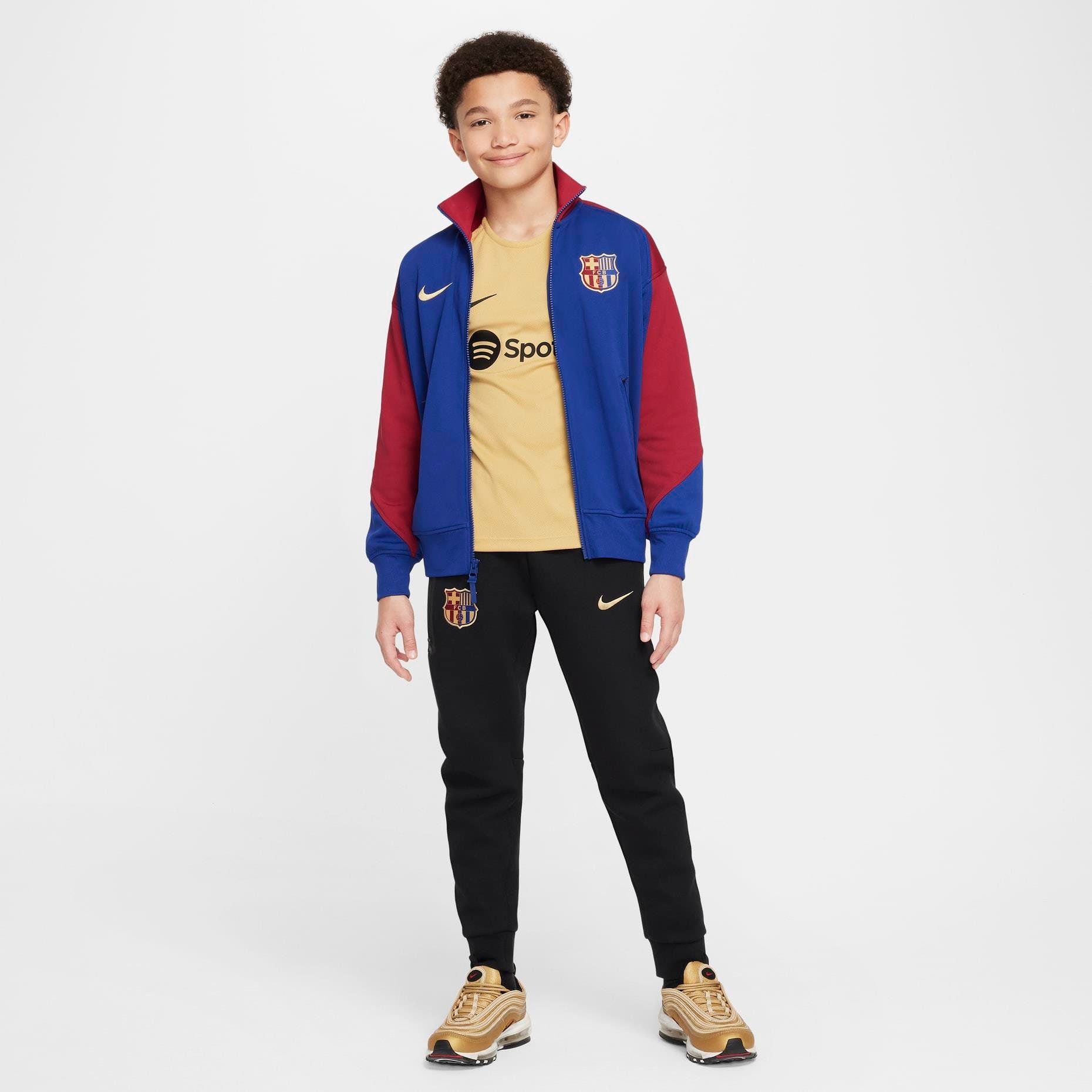 Nike FC Barcelona Academy Pro Dri-FIT Çocuk Sweatshirt FQ0003-455