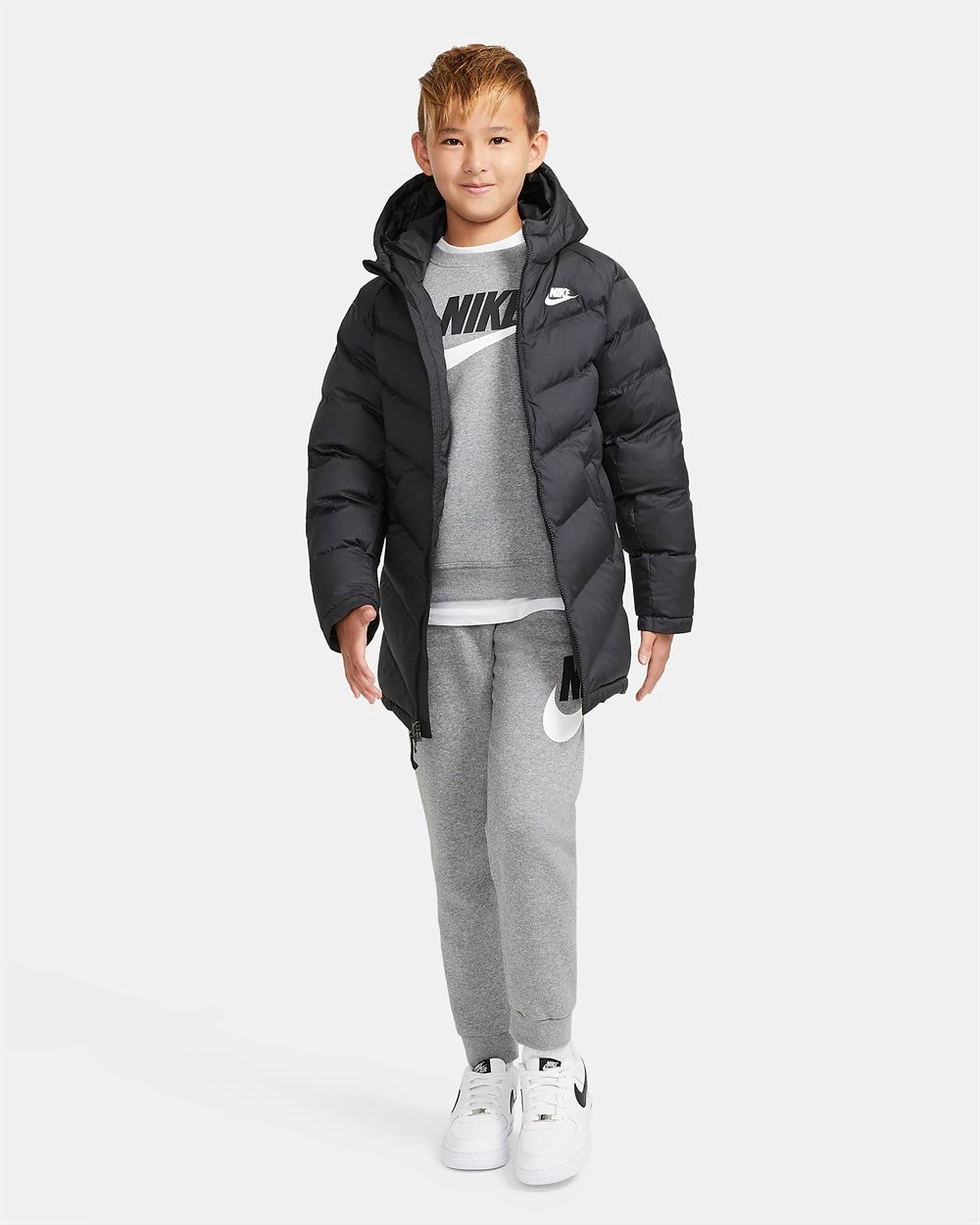 Nike Sportswear Older Kids Extra Long Synthetic Fill Cocuk Mont CZ4056