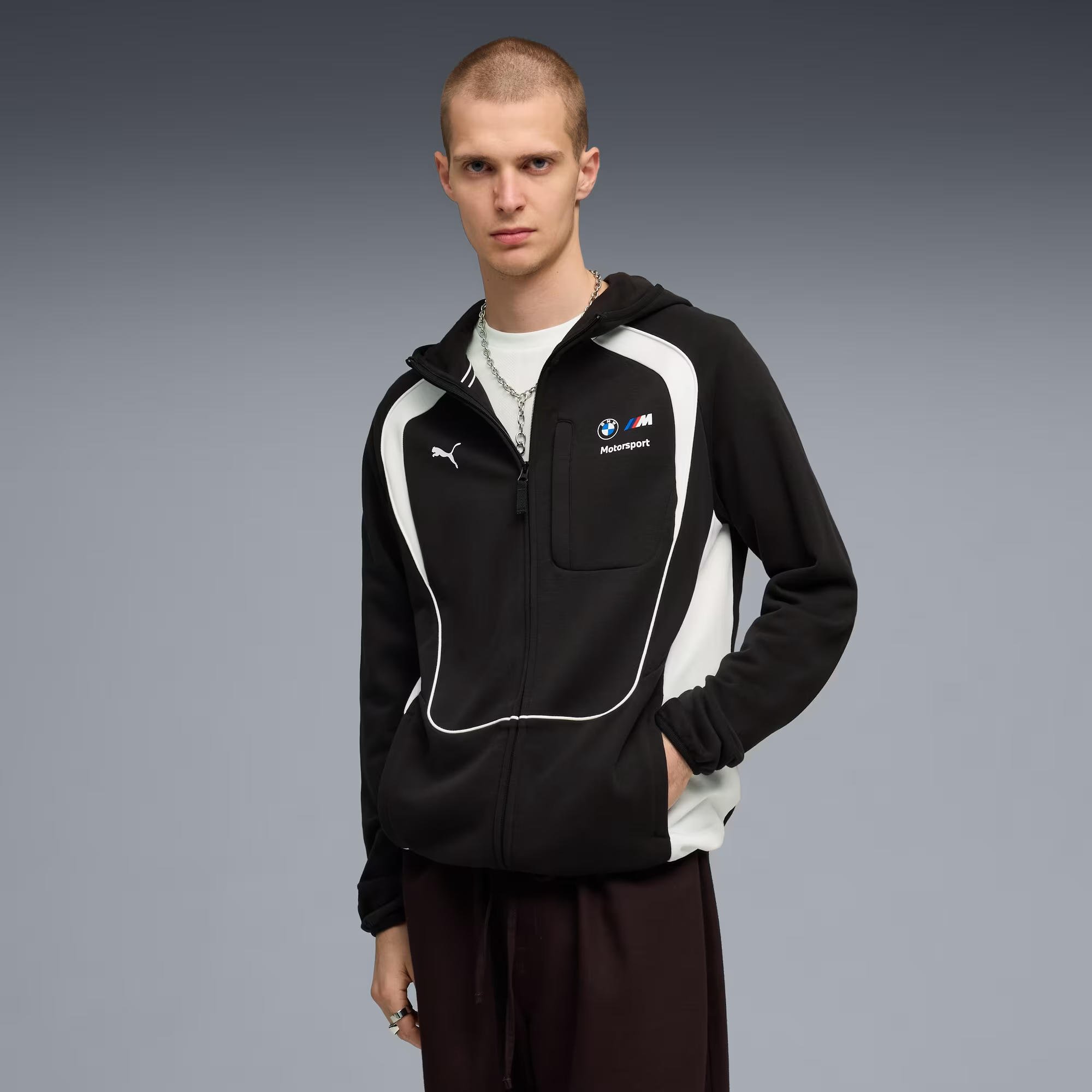 Puma BMW Motorsport Sportswear FZ Erkek Sweatshirt 634880-01