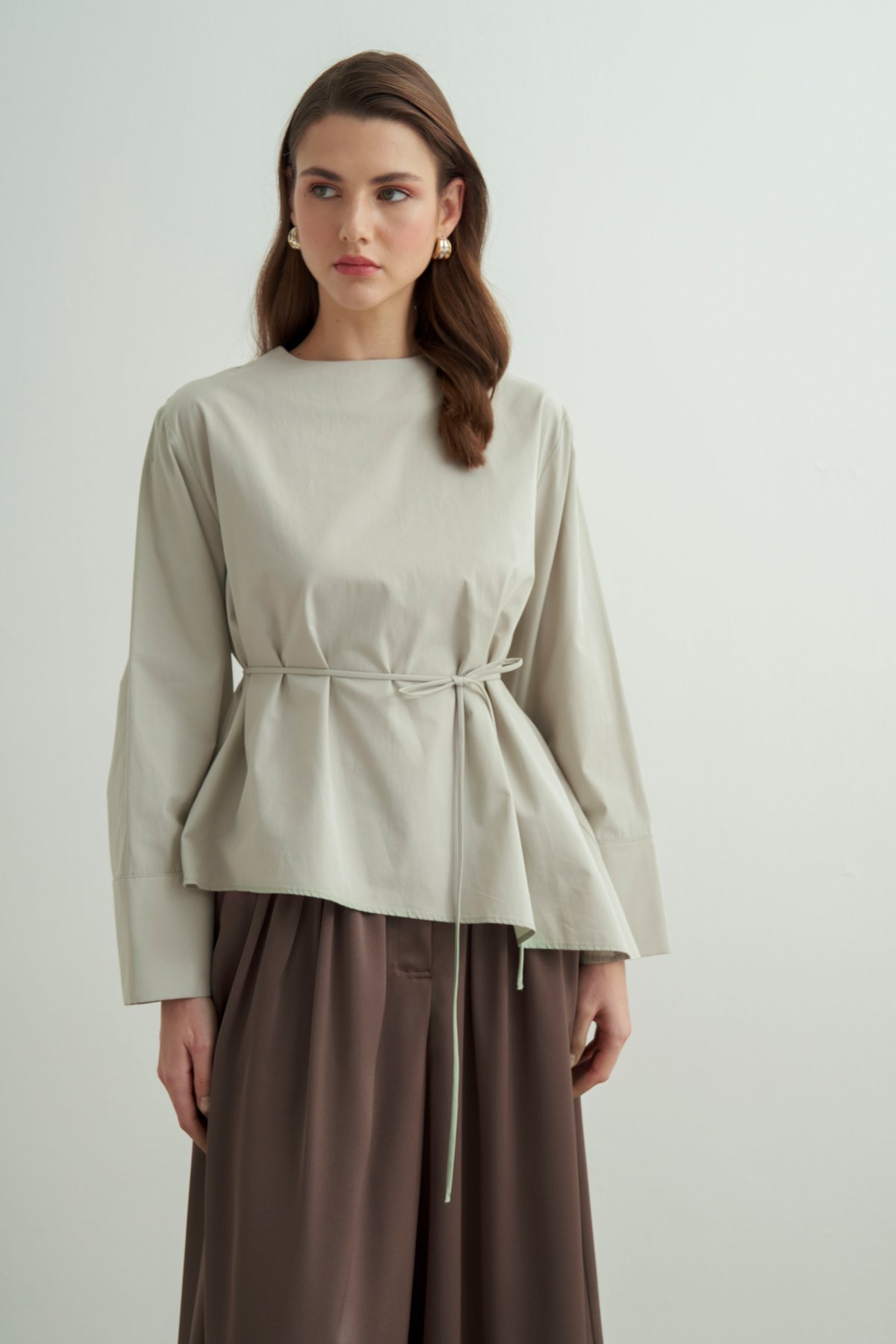 Anelis Blouse Sage Green