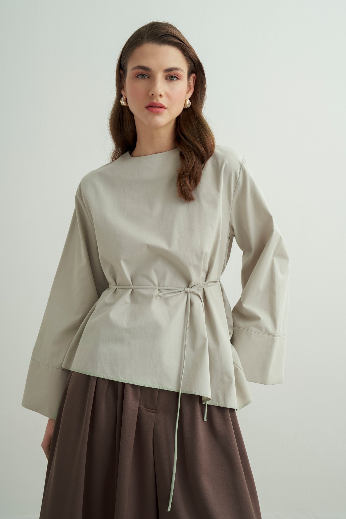 Anelis Blouse Sage Green