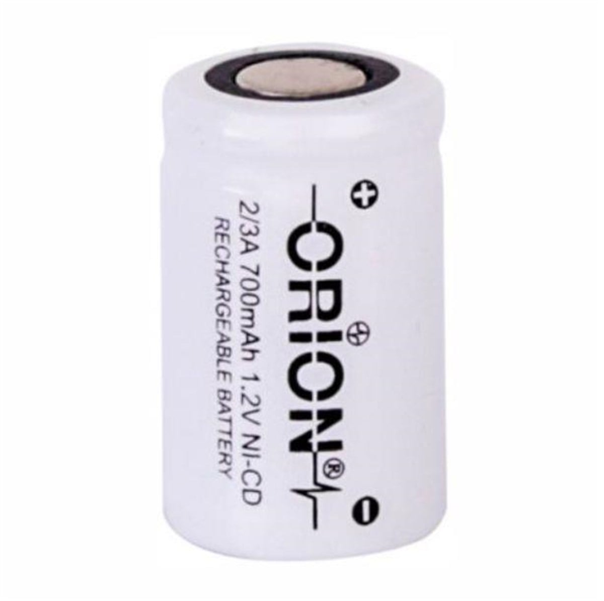 Orion 1.2V Ni-Cd 2/3A 700mAh Şarj Edilebilir Pil | PilSitesi.com