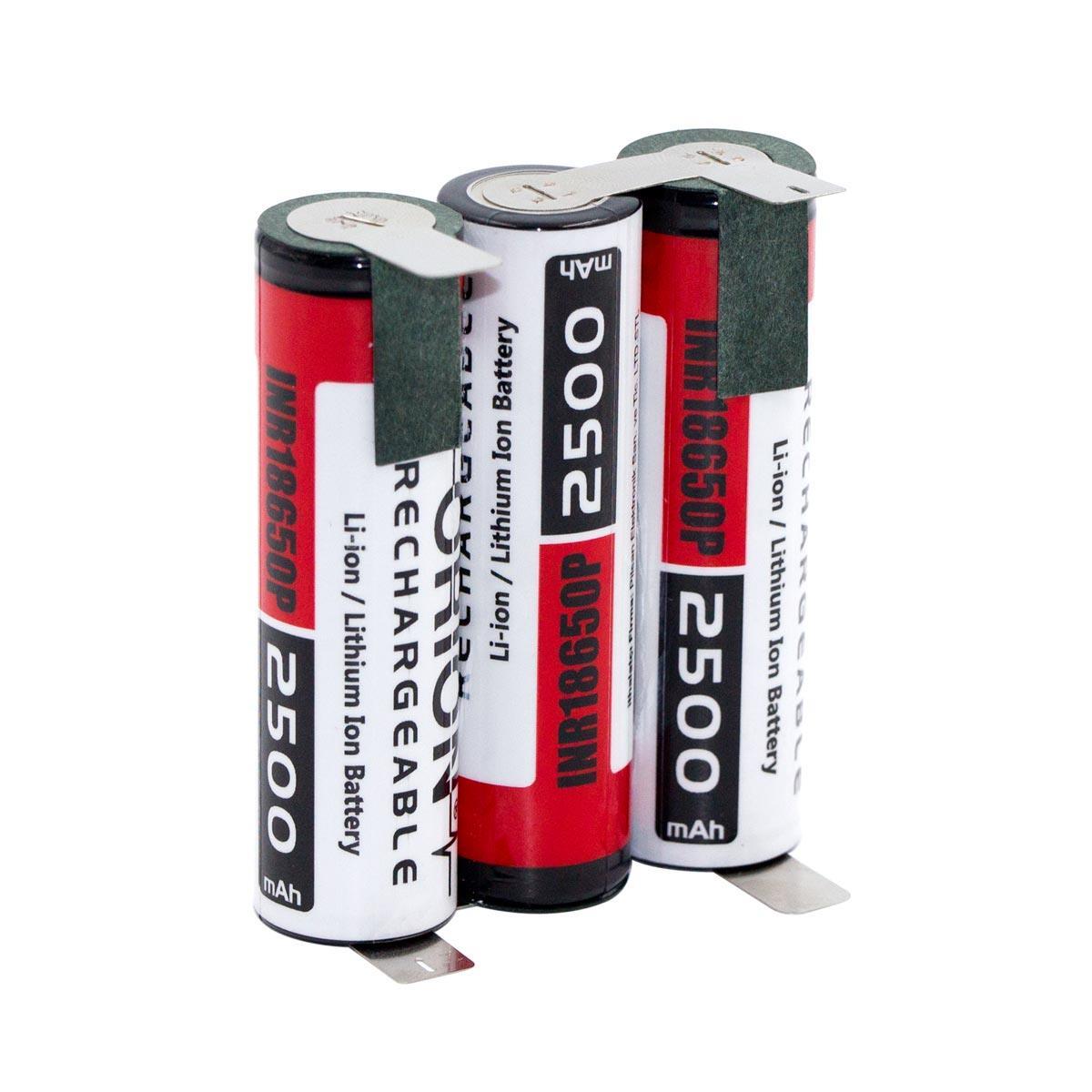 Orion 18650 11.1V 2500mAh 25A 3S Li-ion Şarjlı Matkap Pili