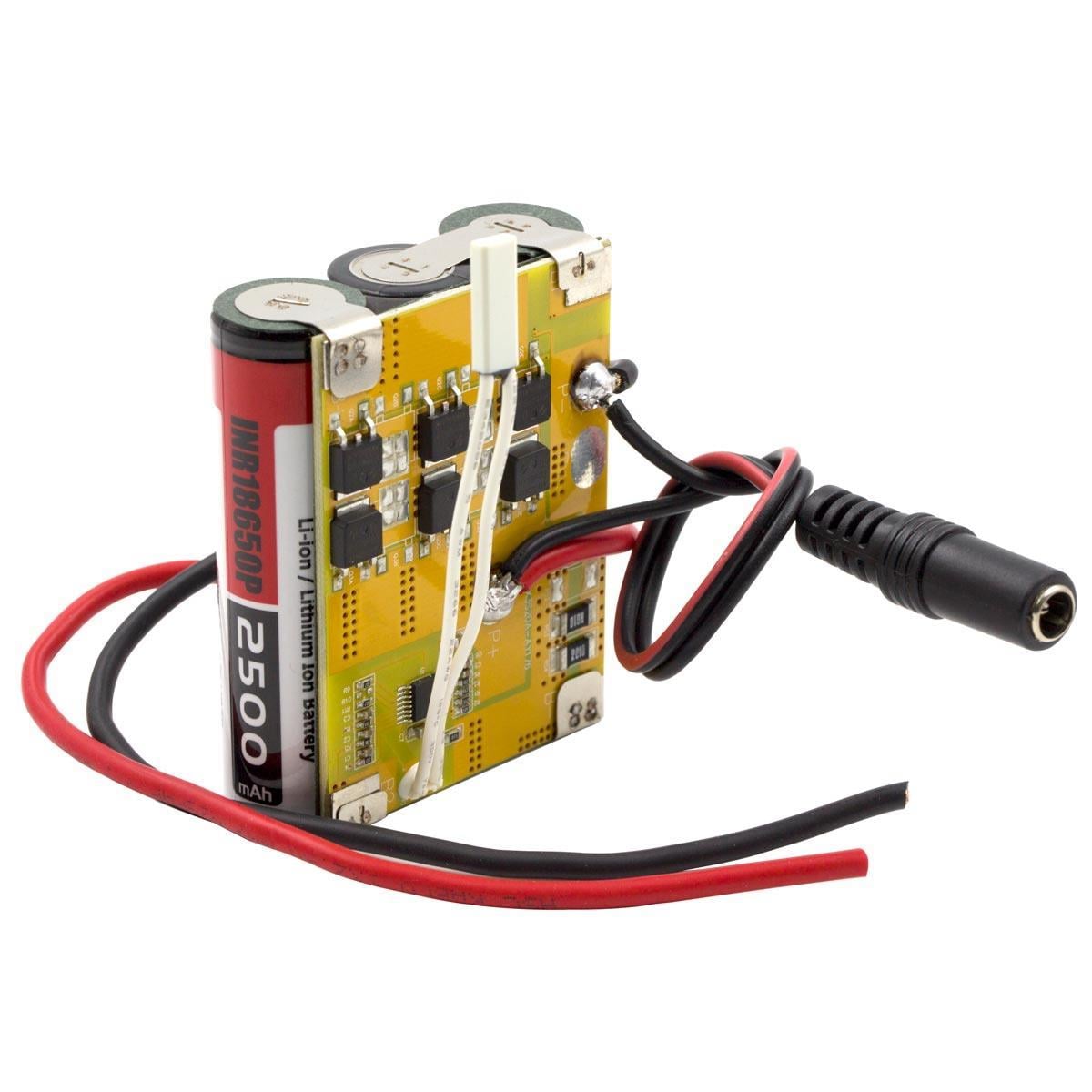 Orion 18650 11.1V 2500mAh 10C 3S Bms Devreli Şarj Konnektörlü