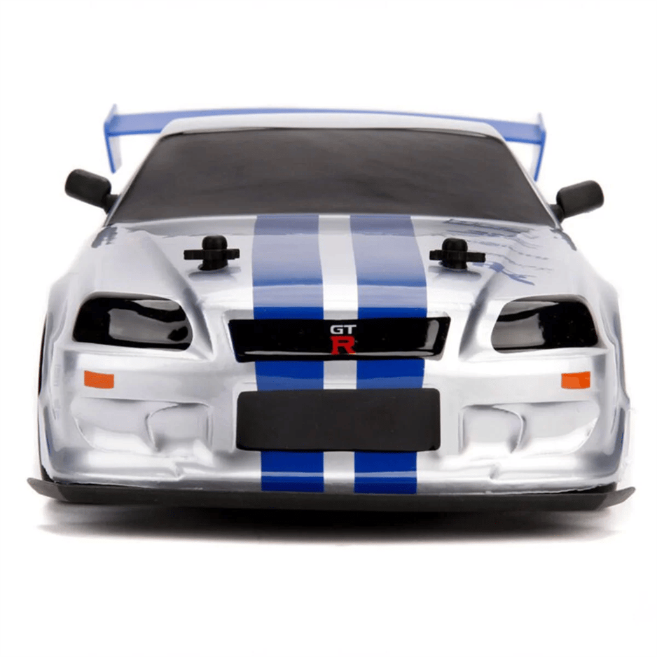 1:10 Fast & Furious Kumandalı Brian's Nissan Skyline GT-R Drift Turbo Araba