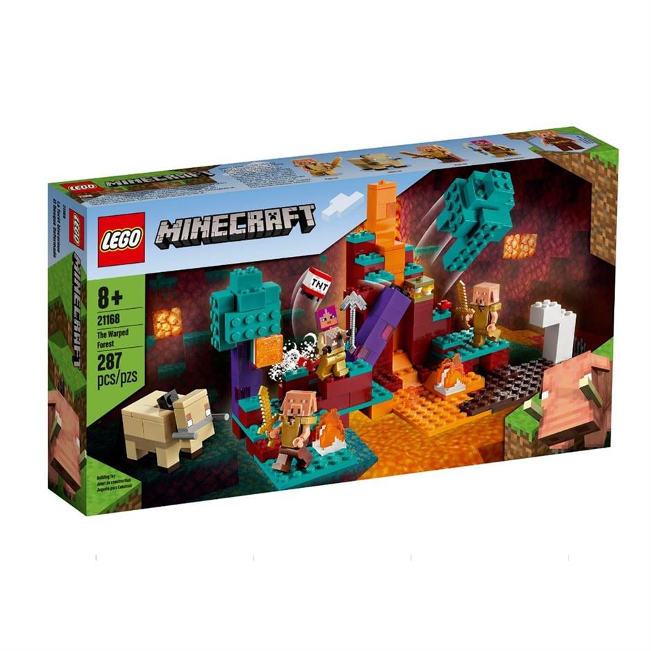 21168 LEGO® Minecraft™ Çarpık Orman /287 parça /+8 yaş En ucuz Fiyatlar &  Orjinal Ürün Garantisi ile Otoys'da
