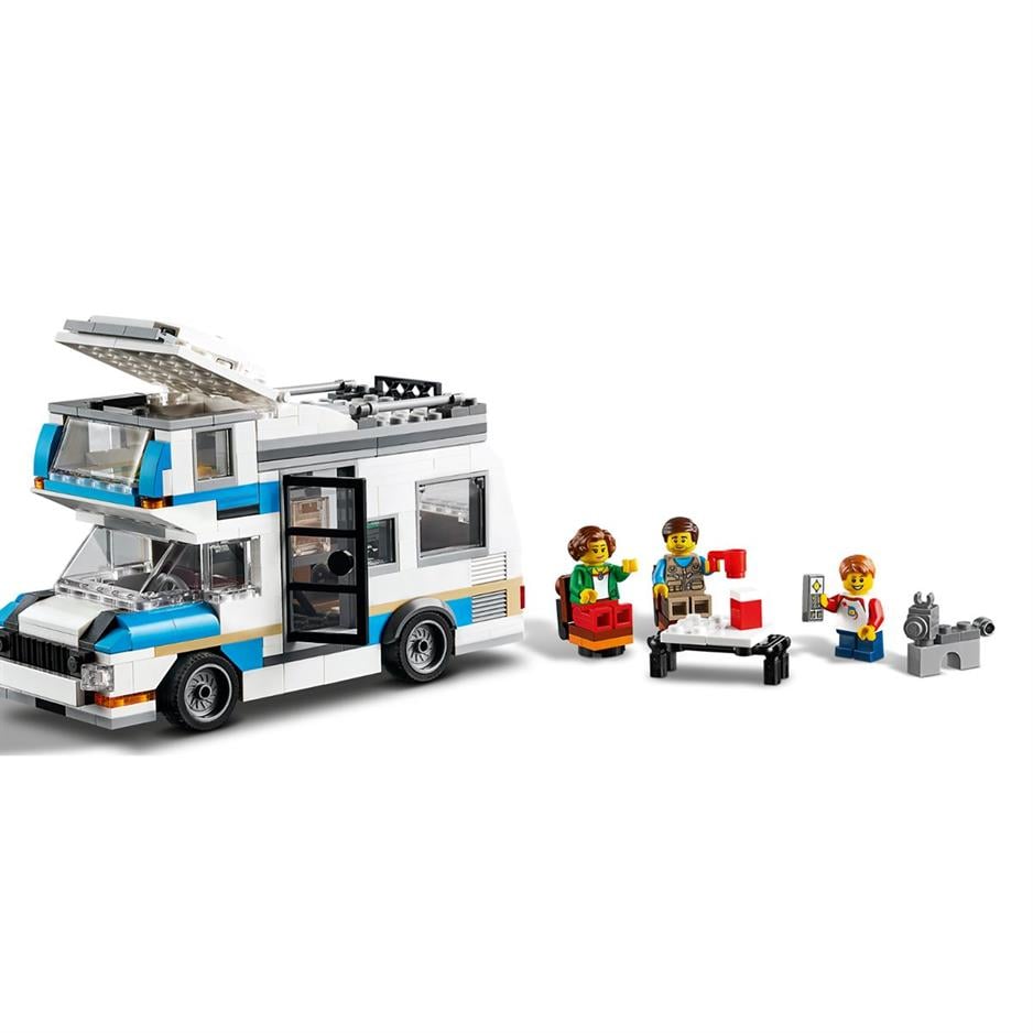 31108 LEGO® Creator 3'ü1 Arada Karavanla Aile Tatili / 766 pcs/ +9 yaş LEGO