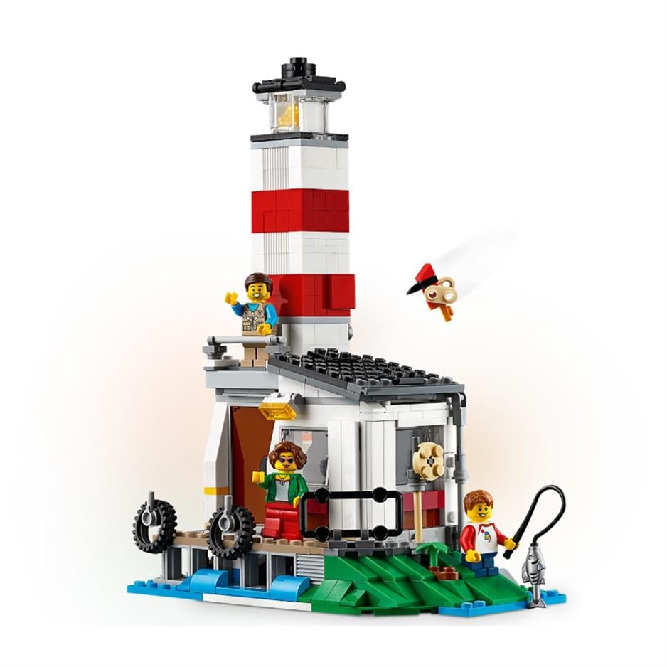 31108 LEGO® Creator 3'ü1 Arada Karavanla Aile Tatili / 766 pcs/ +9 yaş LEGO