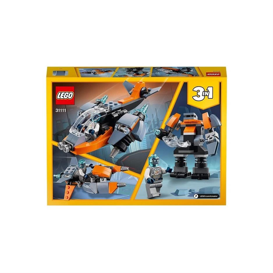 31111 LEGO® Creator 3'ü1 arada İnsansız Hava Aracı /113 parça /+6 yaş En  ucuz Fiyatlar & Orjinal Ürün Garantisi ile Otoys'da