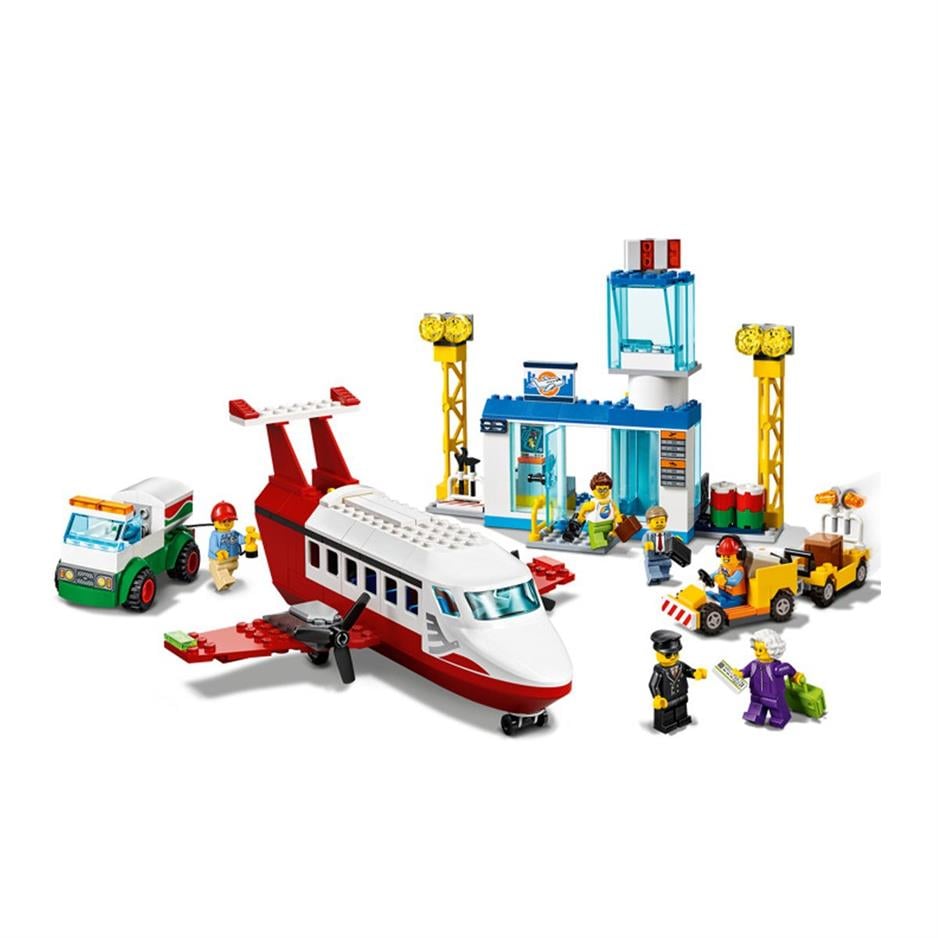 60261 LEGO® City Merkez Havaalanı / 286 parça / +4 yaş En ucuz Fiyatlar &  Orjinal Ürün Garantisi ile Otoys'da