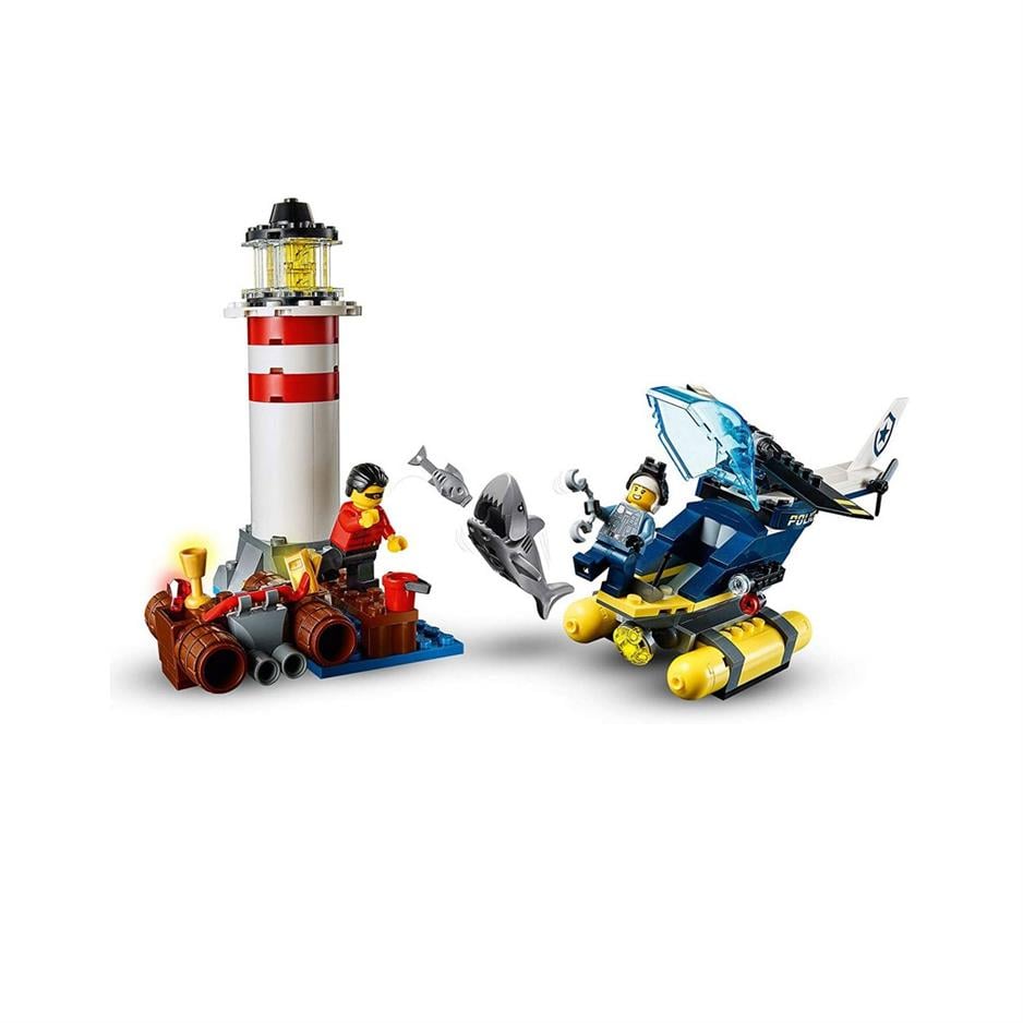 60274 LEGO® City Elit Polis Deniz Feneri Operasyonu /189 Parça /+5 yaş  194,41 TL - OTOYS