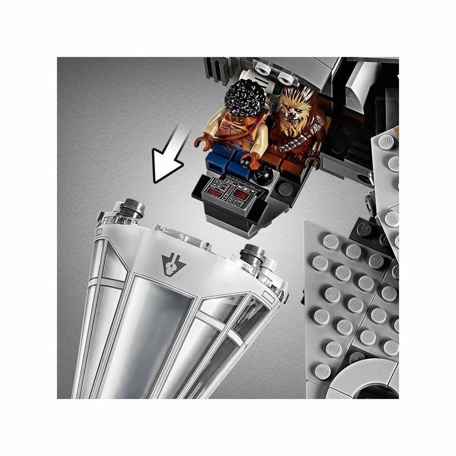 75257 Lego Star Wars - Skywalkerın Yükselişi Milenyum Falcon 1351 parça +9  yaş