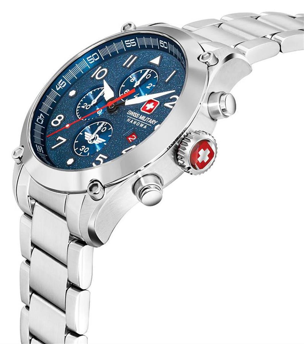 Swiss Military SMWGI2101502 Erkek Kol Saati , Swiss Made , Safir Cam