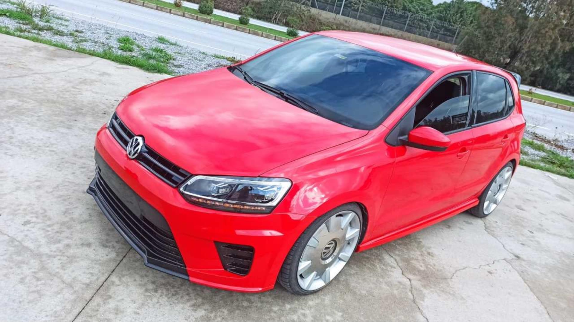 Volkswagen Polo 6R 6C icin Uyumlu Wrc On Tampon ve Panjur Seti 2010 2017 acilotoparca