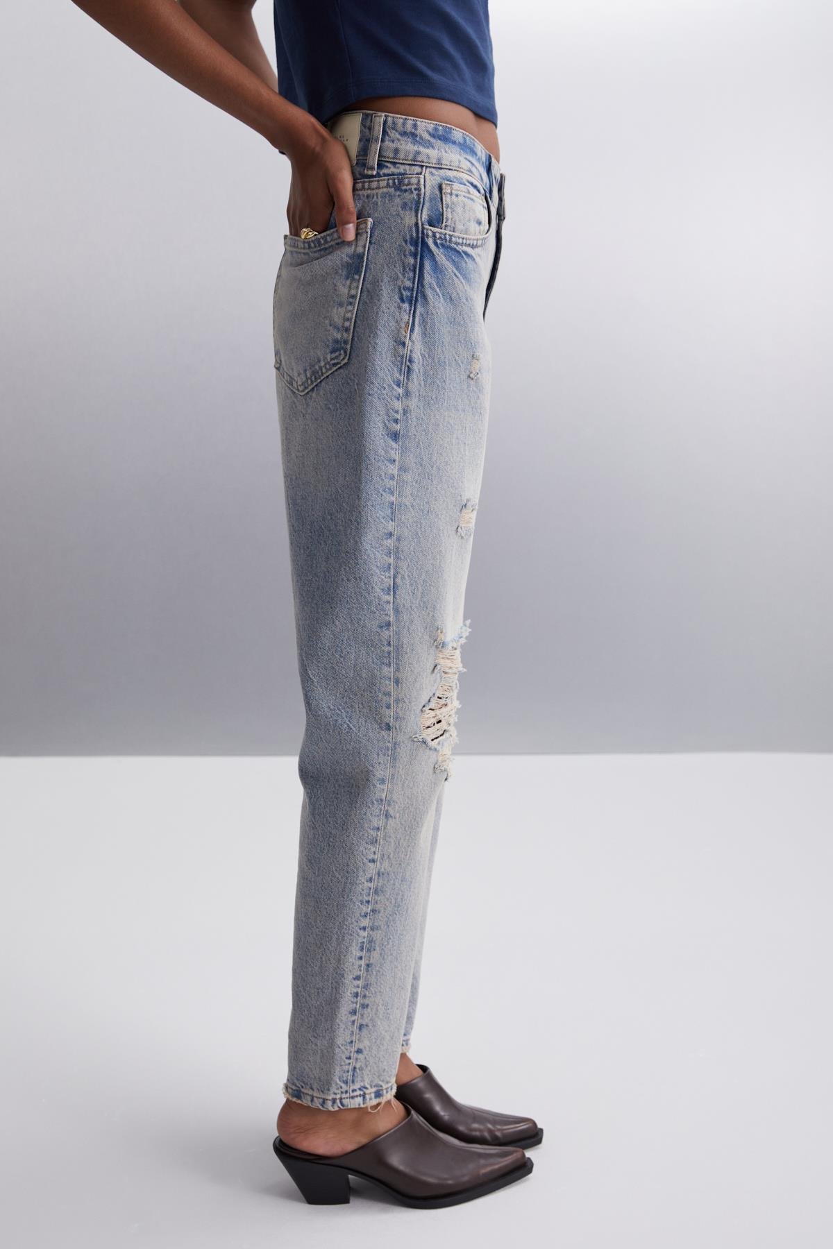 SUADA Jogger Regular Jogger Blue Single Jeans