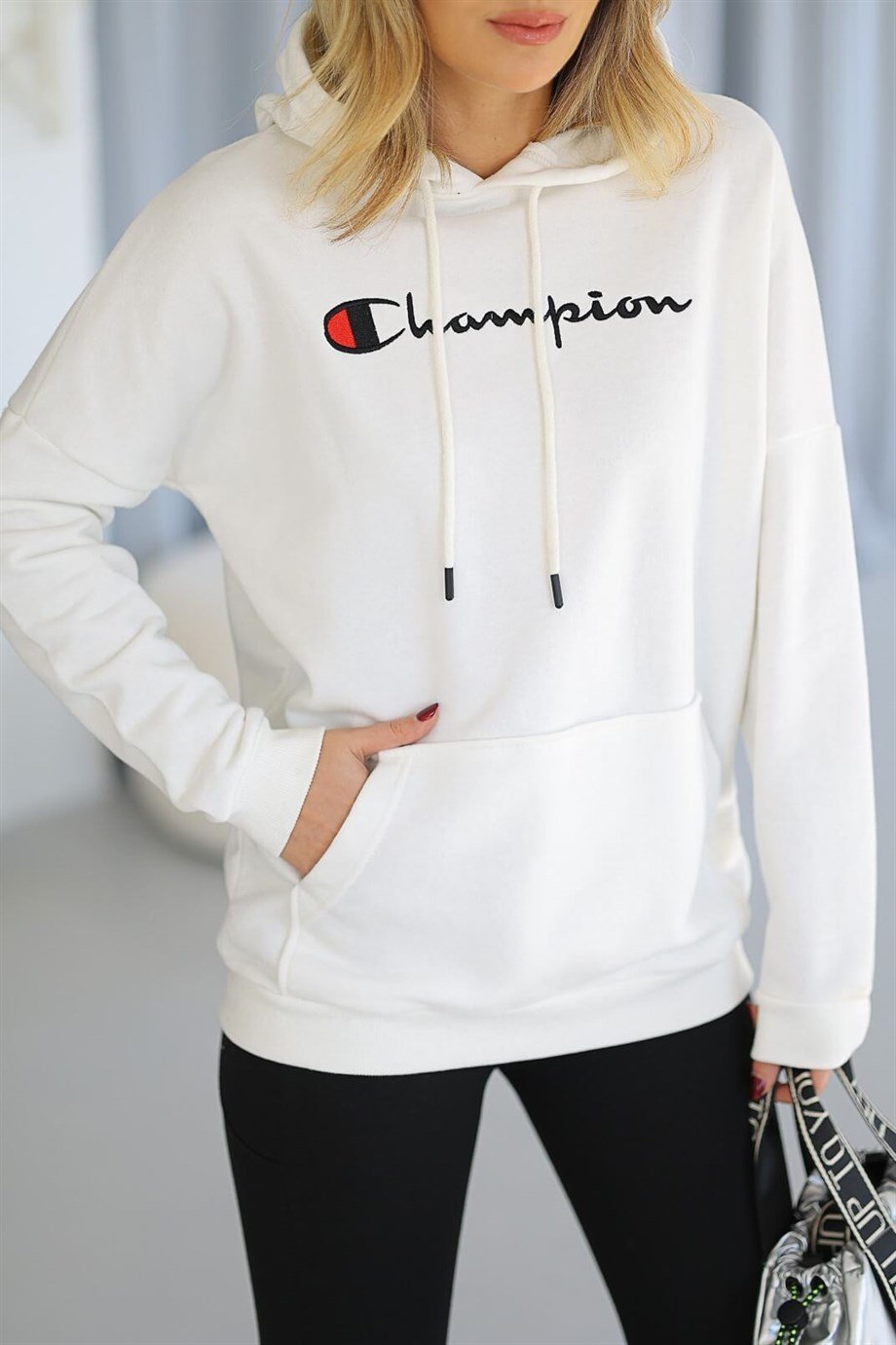 Champion sweat femme new arrivals
