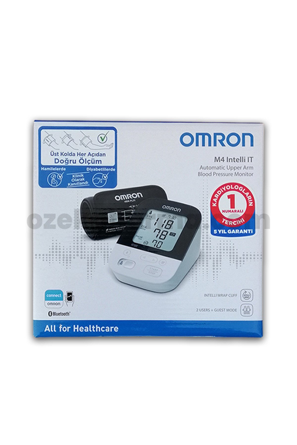 Omron M4 Intelli IT HEM-7155T-EBK-Tansiyon Aleti | ozekpharma.com