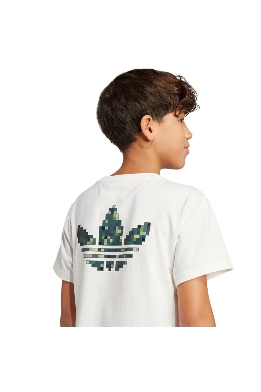 adidas Beyaz Çocuk T-shirt GFX INF TRF TEE JY8374
