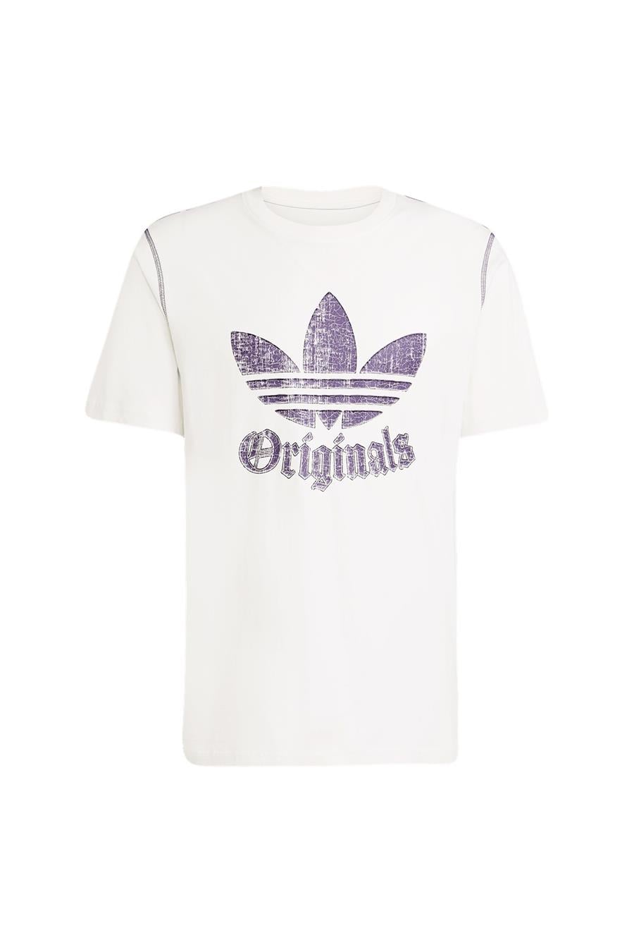 adidas Erkek Beyaz T-shirt GRFX TEE JY2760