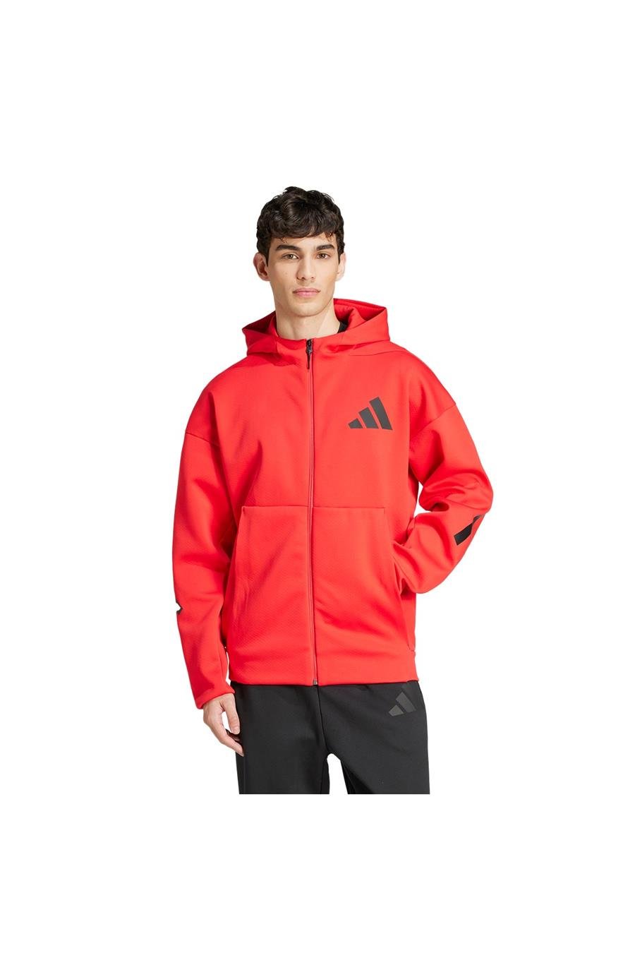 adidas Erkek Kırmızı Ceket M Z.N.E. FZ JC5493