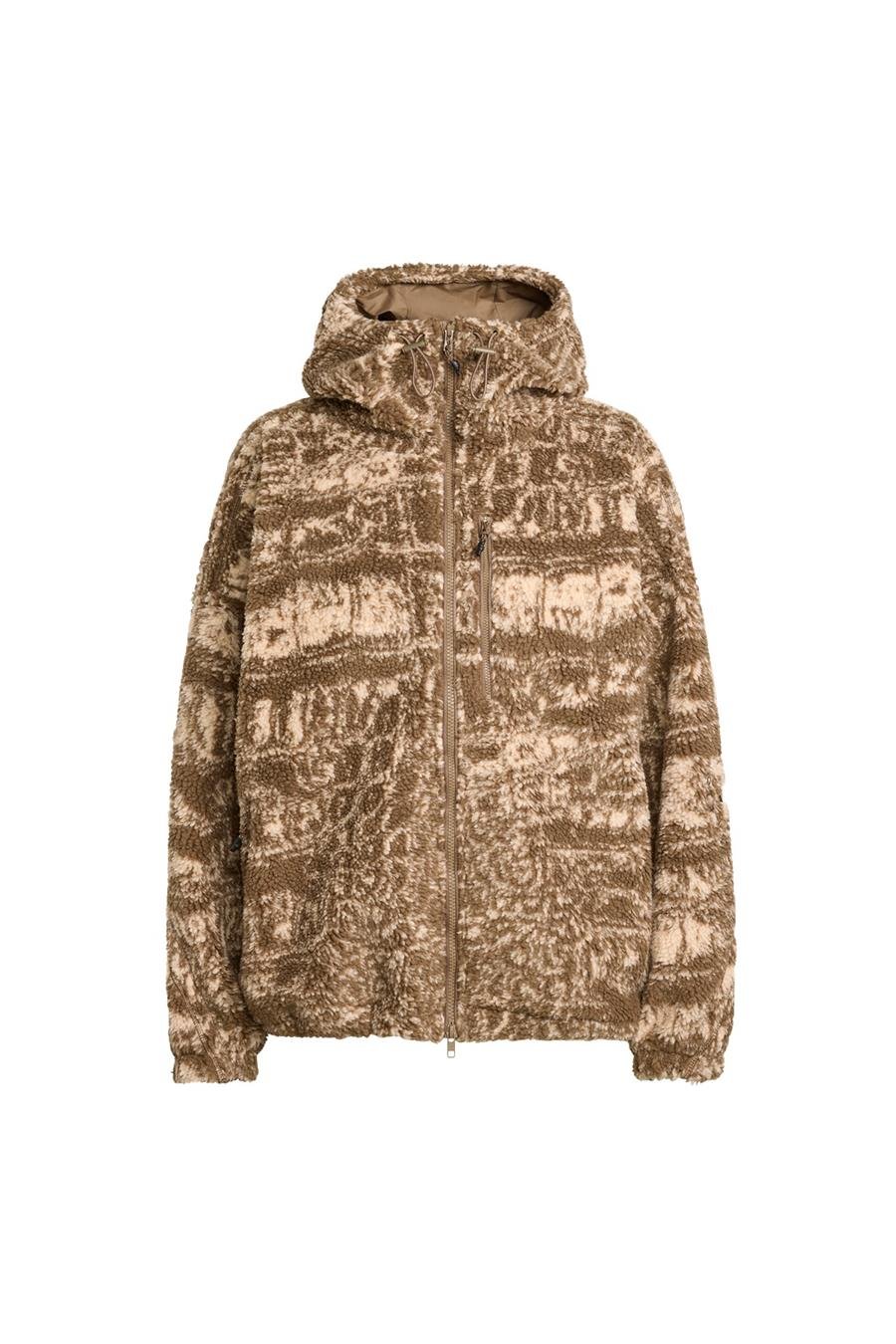 s_m.m.h adidas Kadın Bej Mont aSMC PRINT FLZ JM3675