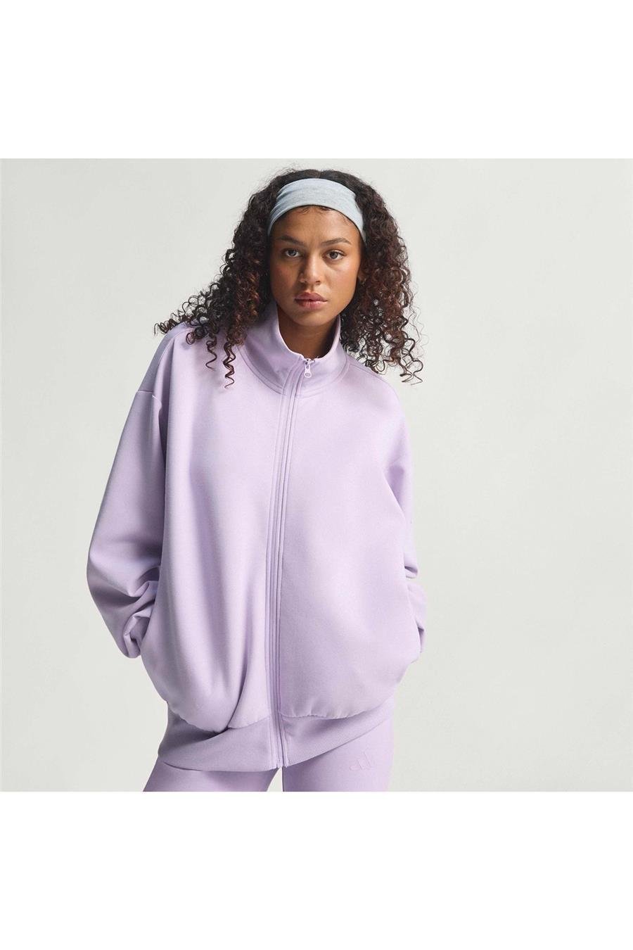 adidas Kadın Mor Ceket W ALL SZN SL FZ JW7409