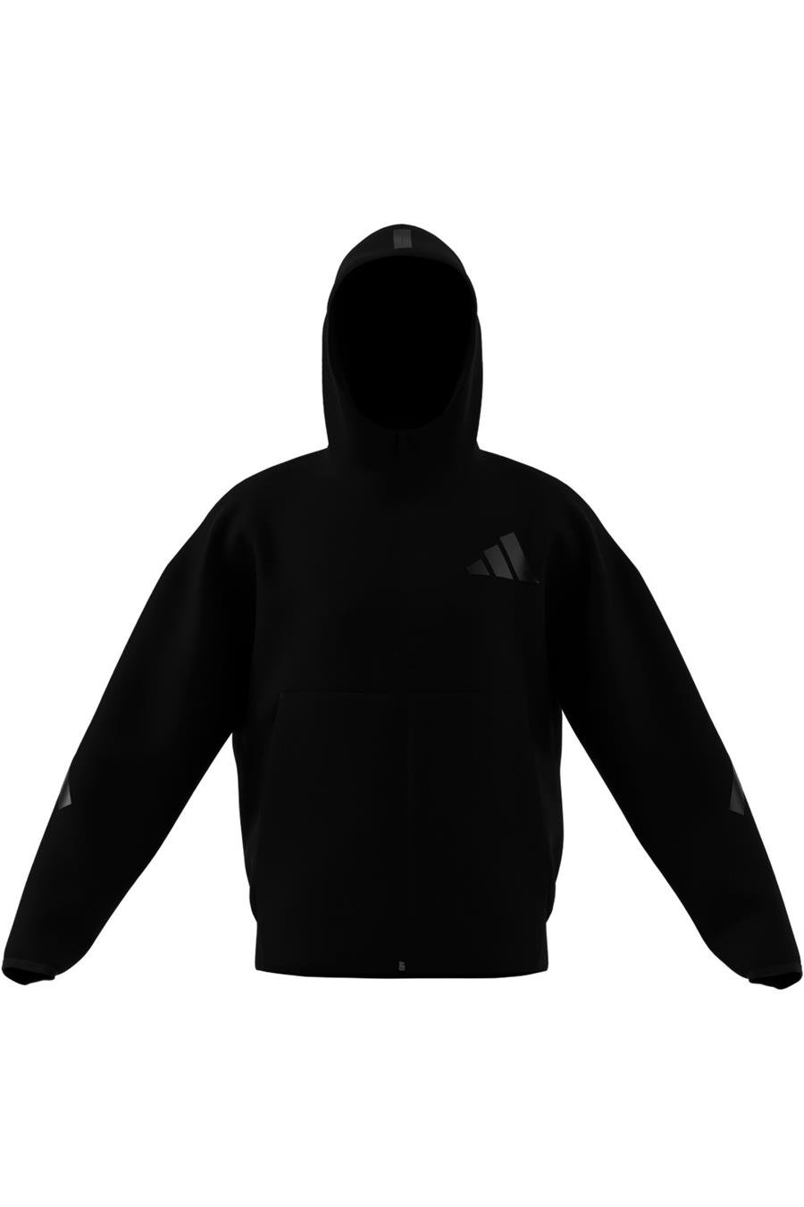 adidas Erkek Siyah Sweatshirt M Z.N.E. FZ JE7538
