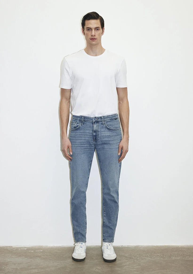 Erkek Mavi Milan Slim Tapered | Pranga Giyim