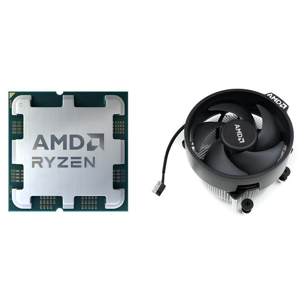 AMD Ryzen 5 7600 AM5 İşlemci 100-000001015MPK | 5.1GHz Turbo, 38MB Cache,  65W Performans Canavarı - Uygun Fiyat