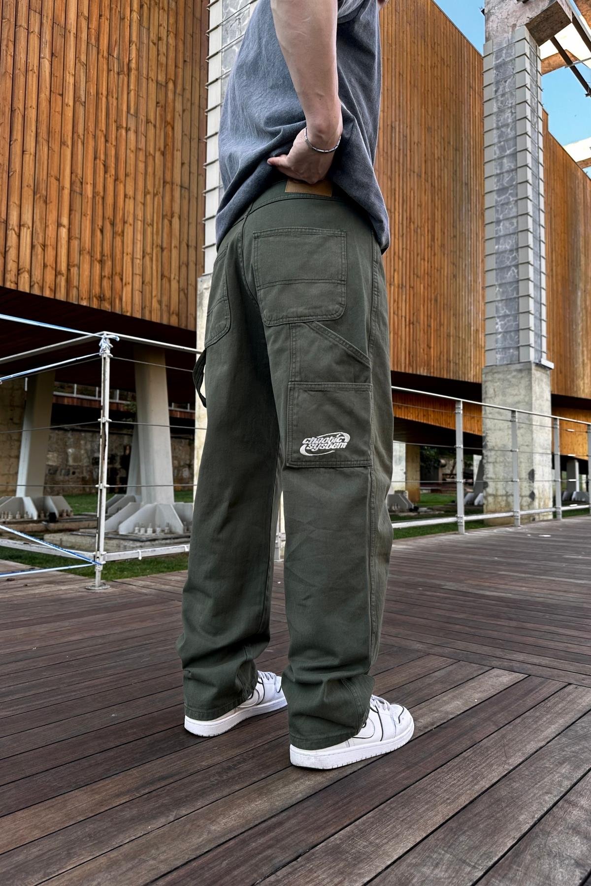 トップス PCHAN Chaotic Fsbn Yeşil Jean Pantolon P948 - Jr.crime