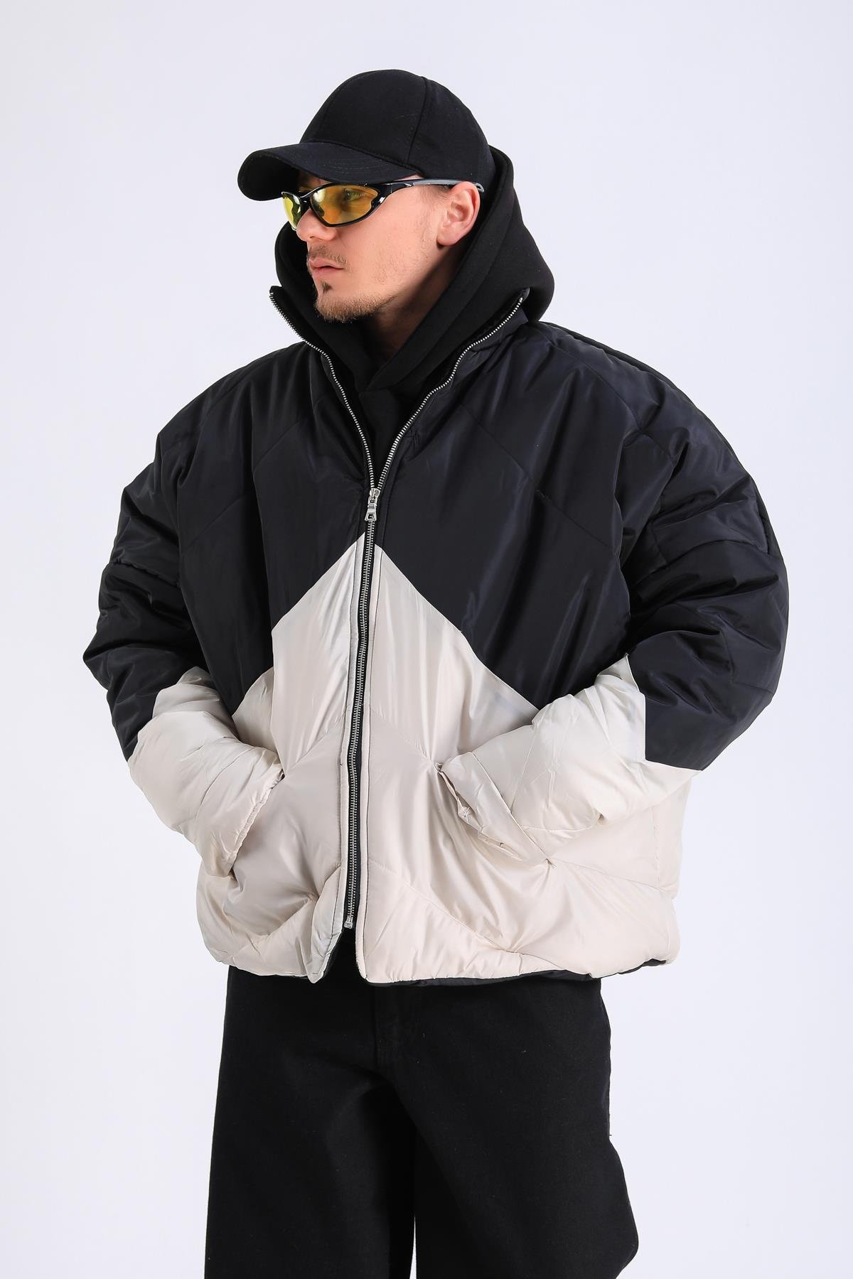 Rough Oversize Şişme Mont MNT131 - Jr.crime