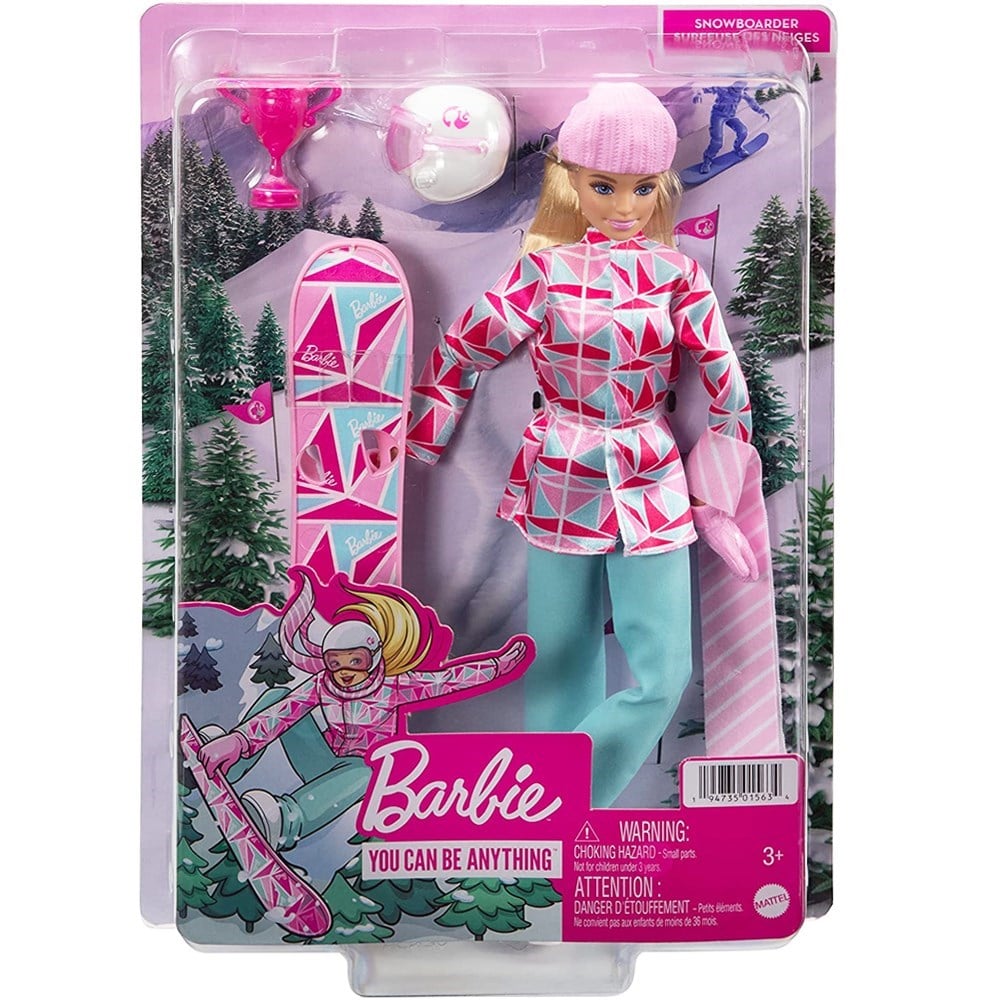 Barbie Snowboard Sporcusu Bebek HCN32 Fiyatı ve Özellikleri
