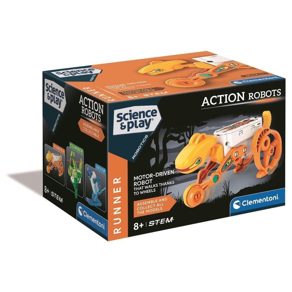 Clementoni Robotik Laboratuvarı Action Robots Runner 75137TR 2026