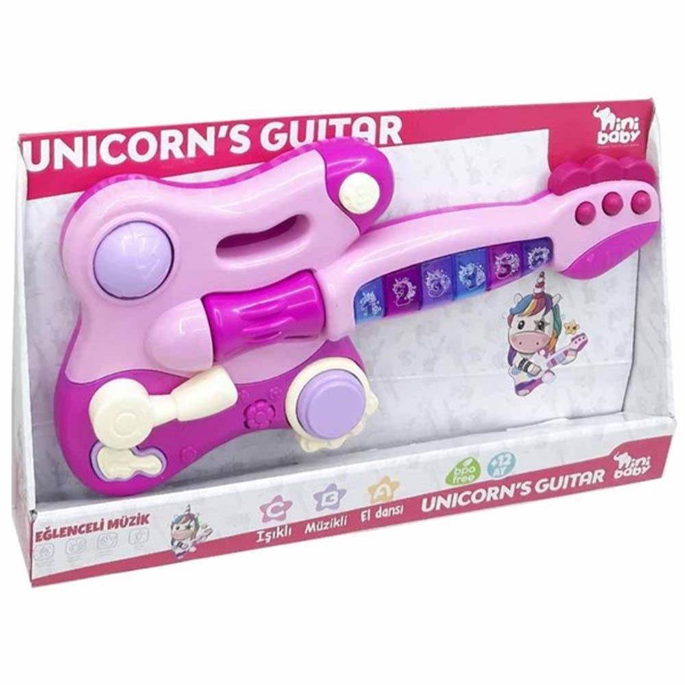 Erdem Oyuncak Mini Unicorn Bebek Gitar Işıklı Sesli Müzikli Er-207 Fiyatı  ve Özellikleri