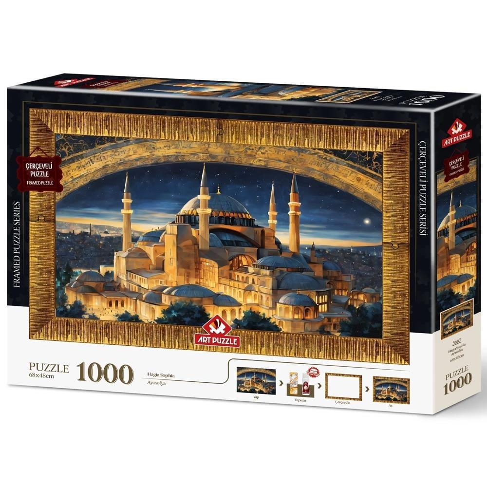 Heidi Oyuncak Art Puzzle Ayasofya 1000 Parça Çerçeveli Puzzle 5667