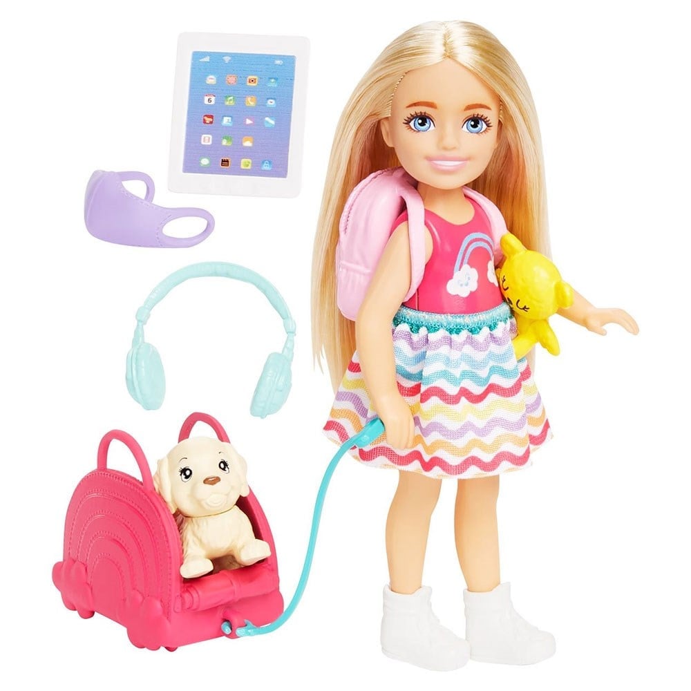 Barbie Seyahatte Chelsea Bebek ve Aksesuarları HJY17 Fiyatı ve Özellikleri