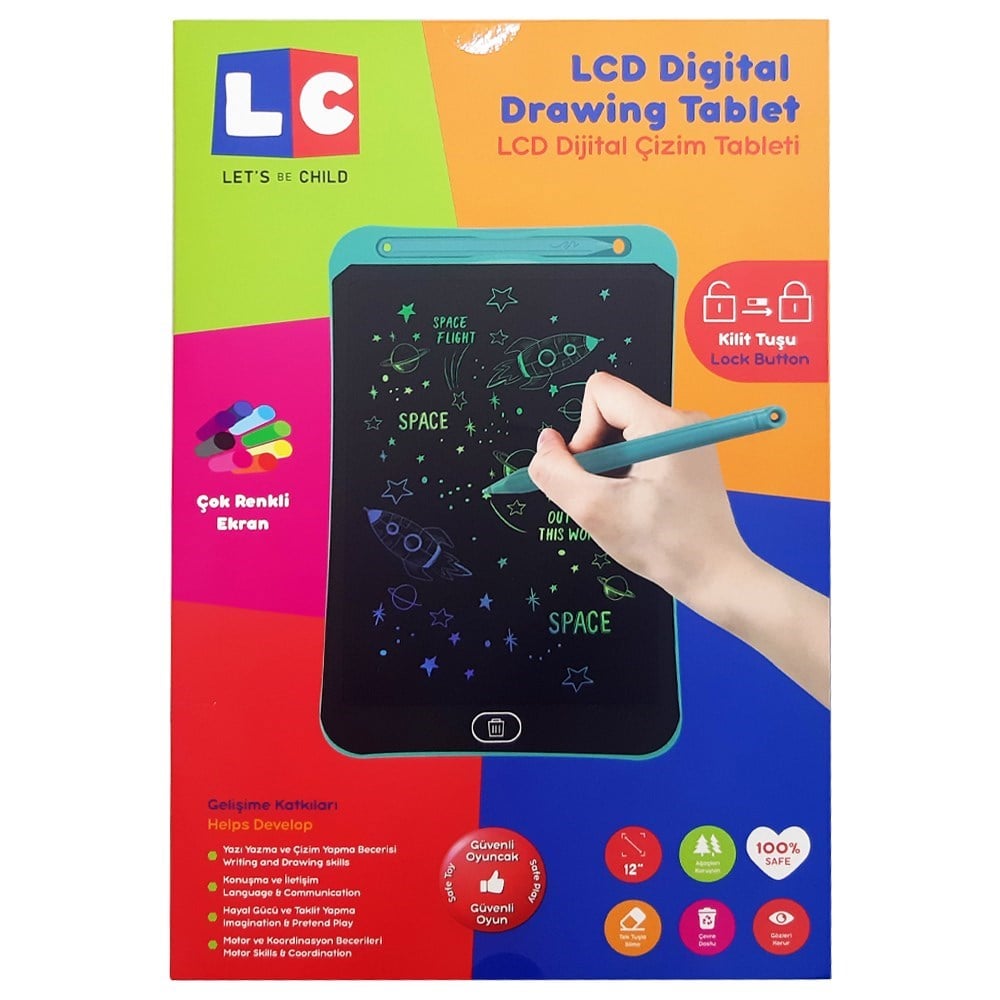 Lets Be Child Enfal Oyuncak Dijital Çizim Tableti 29x20 LC-30950 Fiyatı ve  Özellikleri