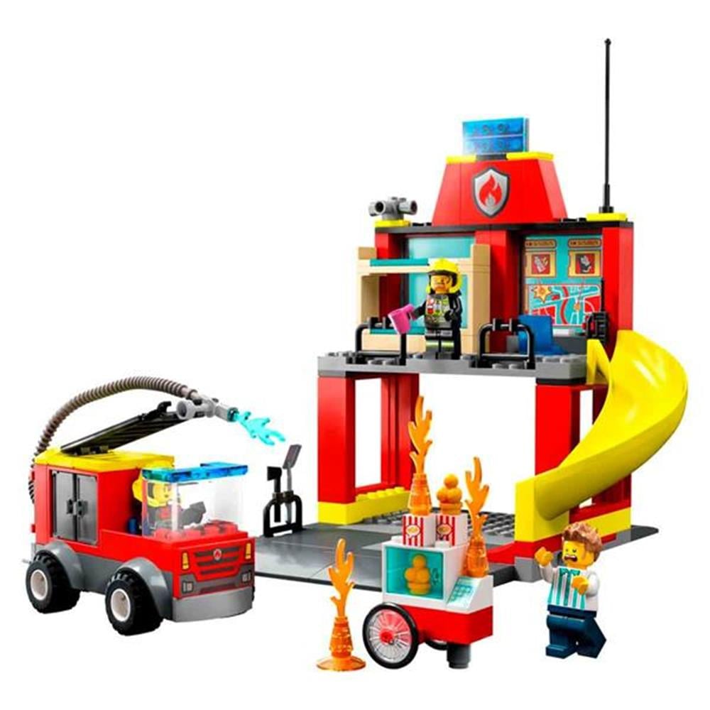 Lego City İtfaiye Merkezi ve İtfaiye Kamyonu 60375 Fiyatı ve Özellikleri
