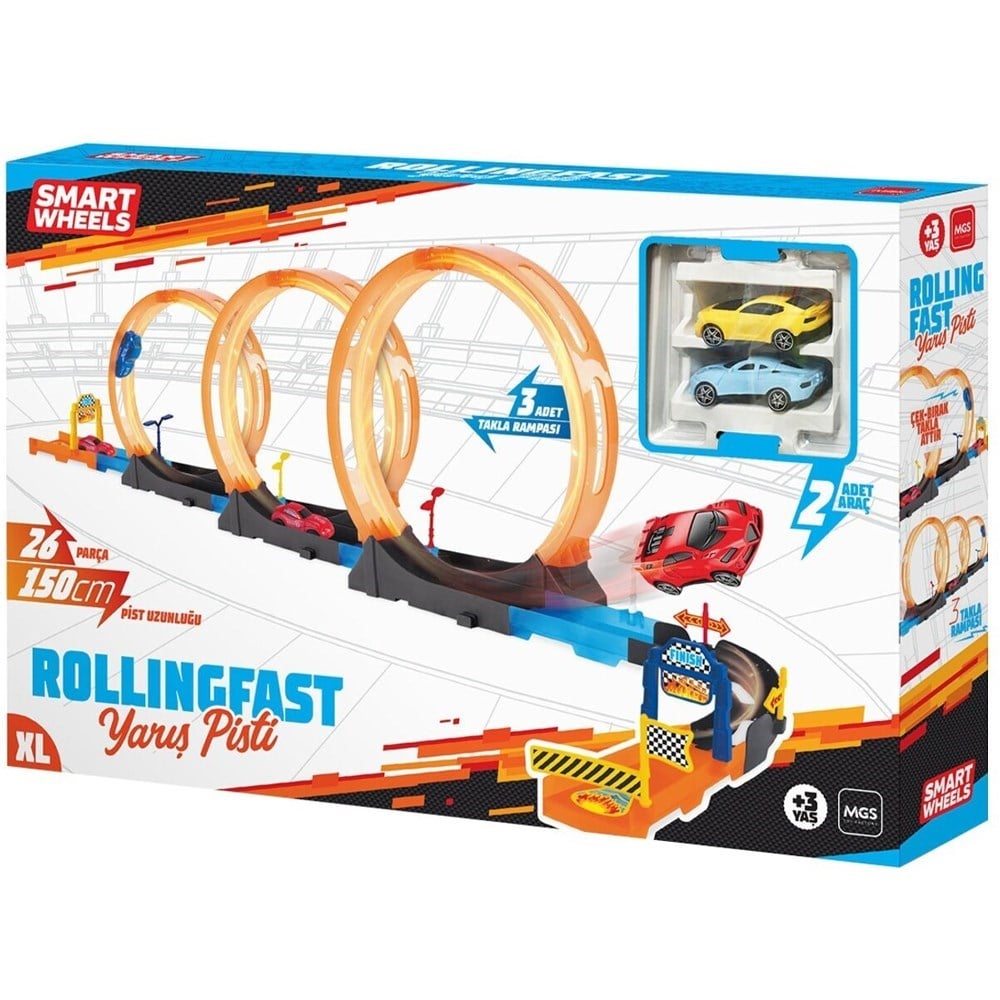 Mgs Oyuncak Rollingfast Yarış Pisti Xl URT-13-3681 Fiyatı ve Özellikleri