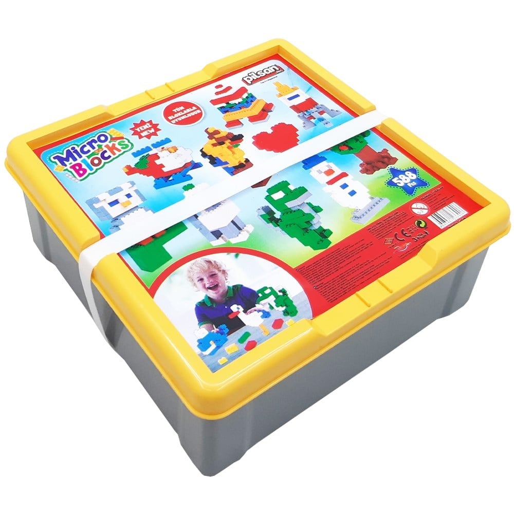 Pilsan Oyuncak Klasik Mikro Bloklar Serisi 588 Parça 03492 Fiyatı ve  Özellikleri