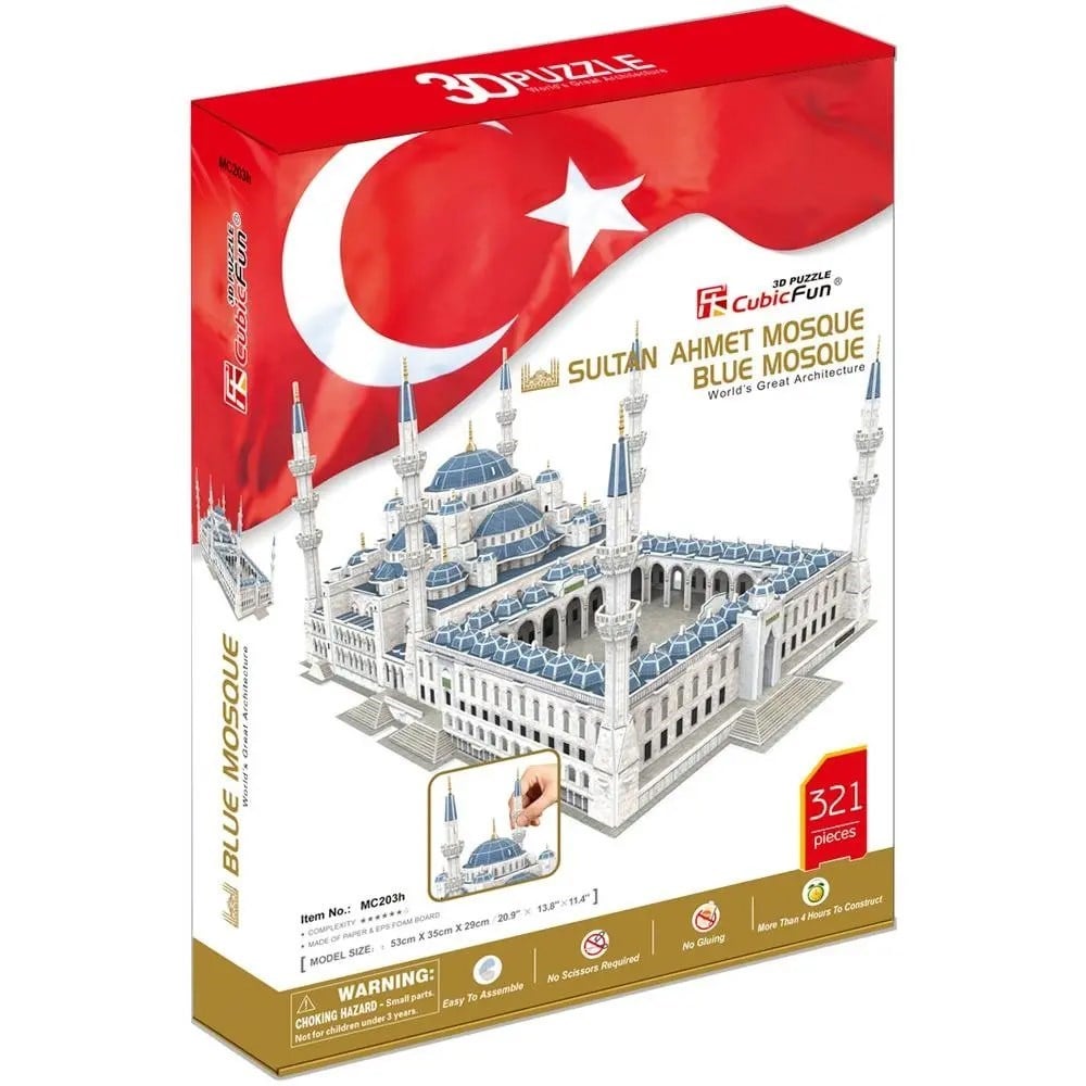 Neco Oyuncak Sultan Ahmet Camii 3d Puzzle CUB/MC203H Fiyatı ve Özellikleri