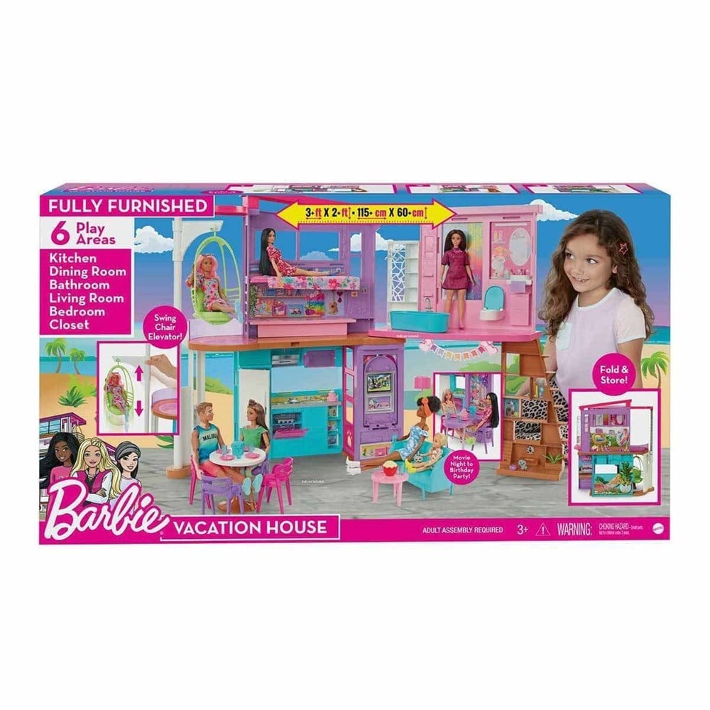 Barbie Tatil Evi Oyun Seti HCD50 Fiyatı ve Özellikleri