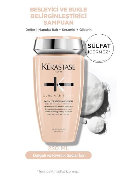 Kerastase Curl Manifesto Bain Hydratation Douceur 250ml