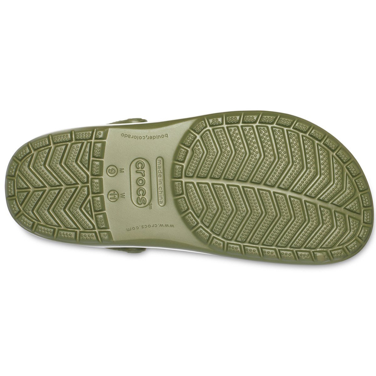 Crocs Crocband -Y- Askeri Yeşil / Beyaz