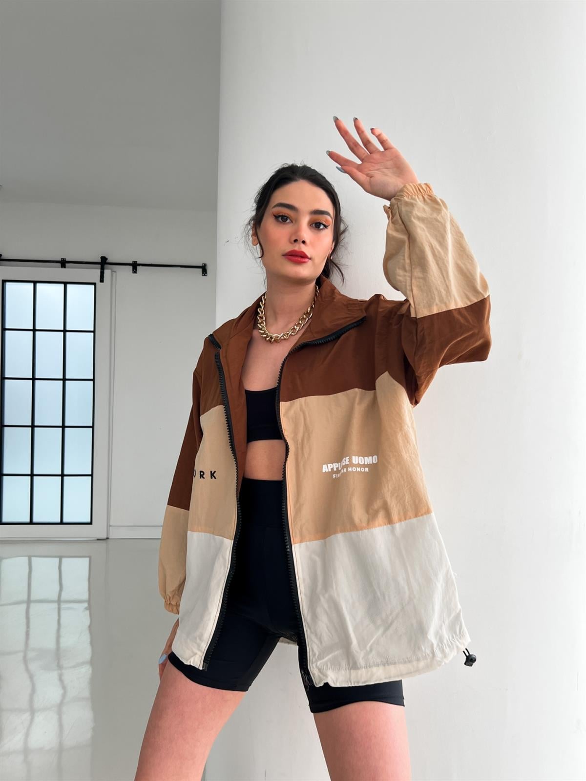 Paraşüt Oversize Yağmurluk