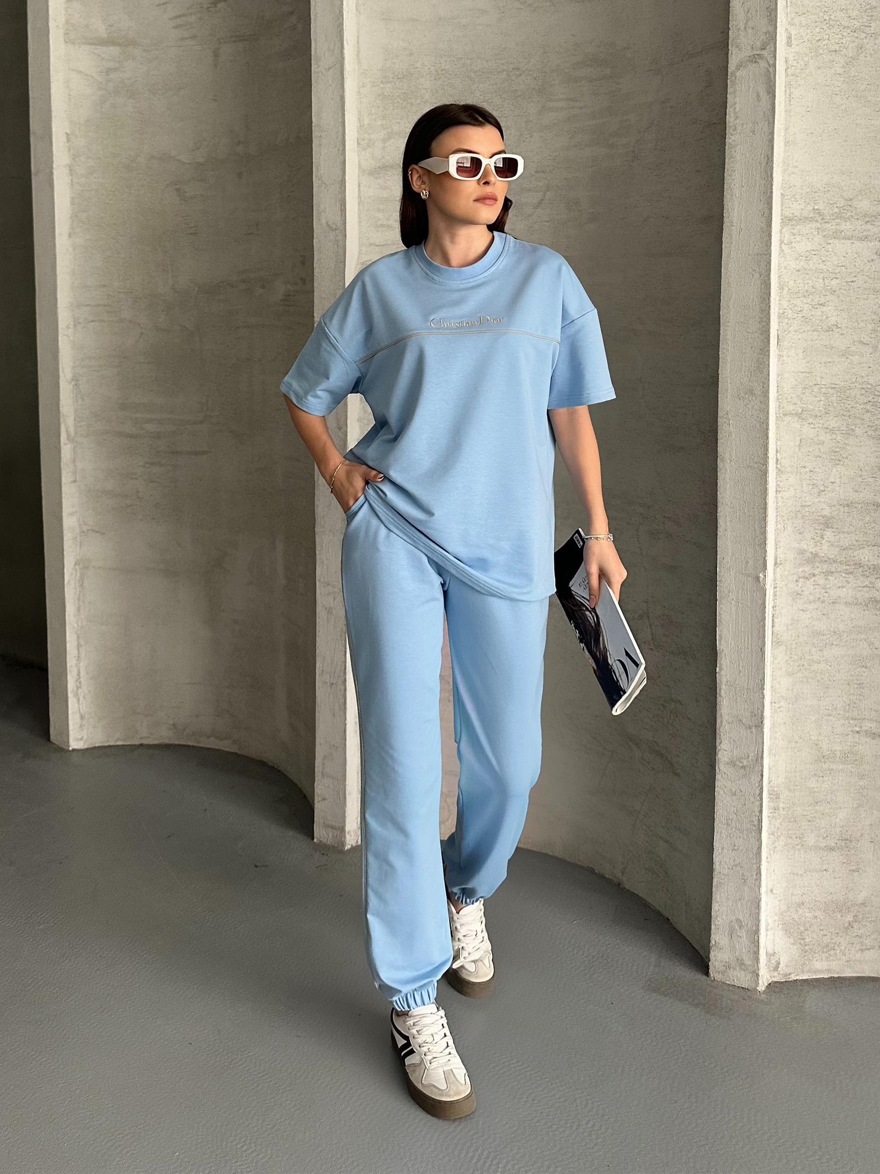 Dior Bebe Mavisi Eşofman Takımı