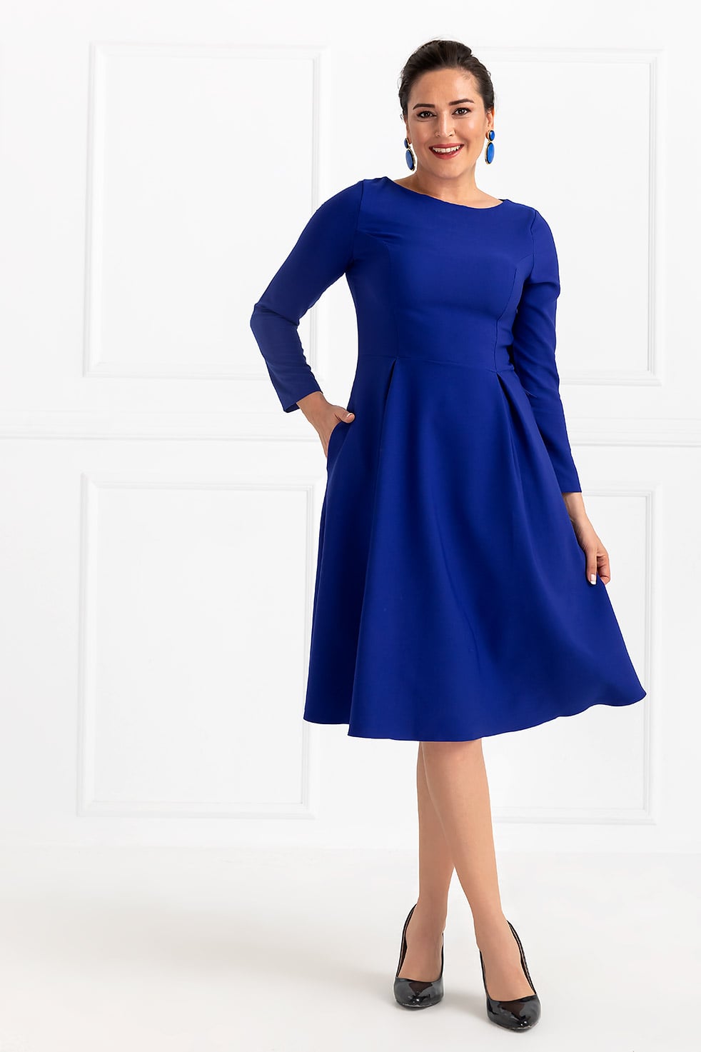 princess polly baby blue dress Anthropologie + Gabbie Strapless Ruched Tube Dress