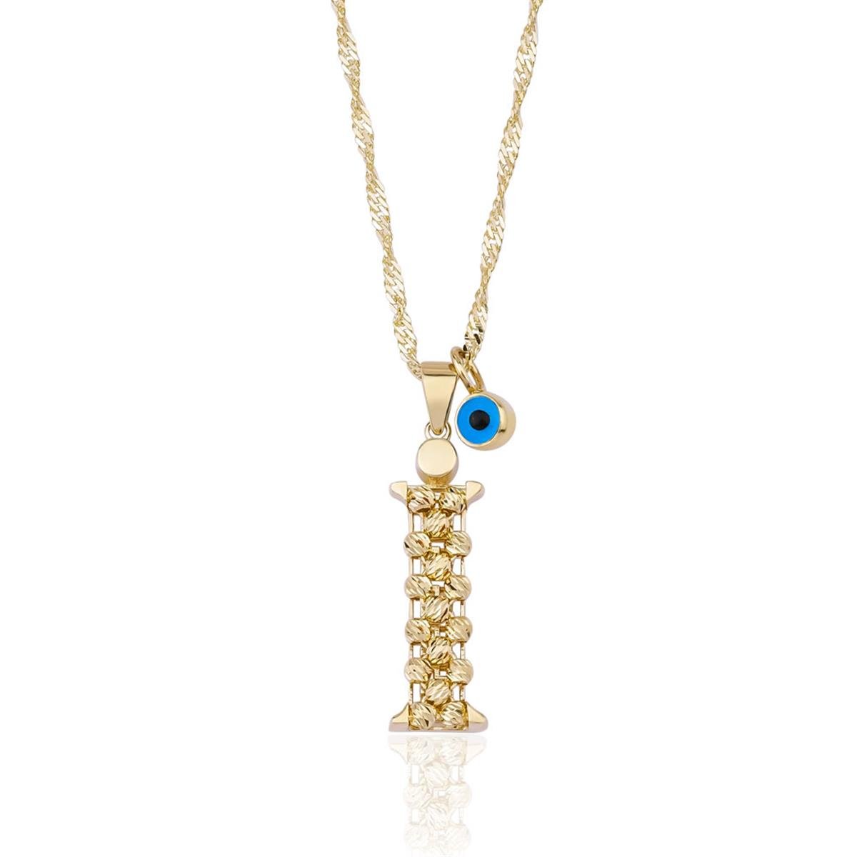 Altın İ Harf Kolye - EMA Jewellery